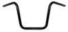 1 inch (25.4mm) Universal Handlebars Ape Hanger 12 Inch Black
