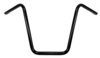 1 Pouce (25,4mm) Guidon Ape Hanger 38cm Noir compatible avec Harley-Davidson
