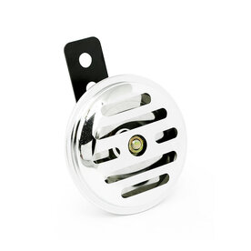 Claxon | Mini | Universeel | 12V | Chroom