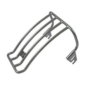 00-05 FXST; 00-06 FLST. Past op  modellen met 150mm achterbands Bagagedrager, voor solo zadel