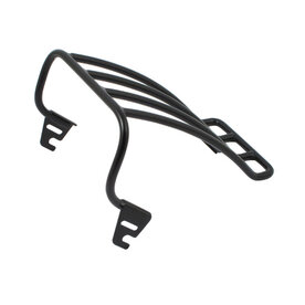 00-05 FXST; 00-06 FLST. Past op modellen met 150mm achterband Bagagedrager, voor solo zadel