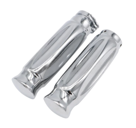 1" Handvatten | WLC | Aluminium/Chroom voor Harley Davidson