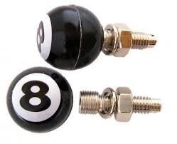 Kentekenplaat boutjes