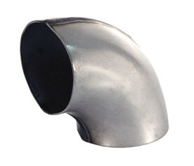 90 graden bocht KORT 44,5mm (1,75")