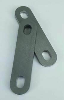 Flat Steel | 3mm | 100x25mm | Sleeve Holes 10,5mm