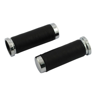 22mm (7/8&quot;) CUSHION GRIPS,  LEATHER