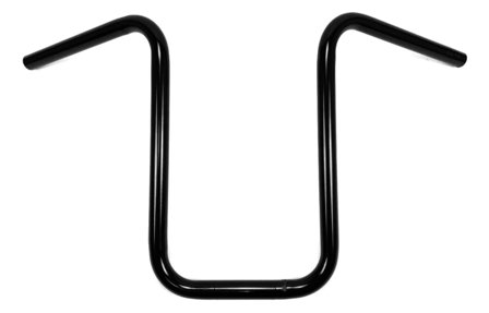 1 Pouce (25,4mm) Guidon Narrow Ape Hanger 38cm Noir universel