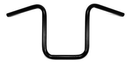1 inch (25.4mm) Universal Handlebars Narrow Ape Hanger 12 Inch Black