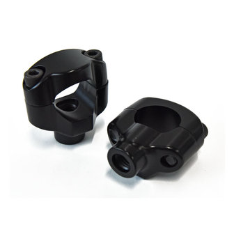 1-1,4&quot; Risers | Smooth | 40mm (1-5/8 inch) | Zwart