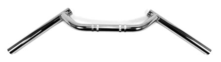 1 inch (25.4mm) Universal Handlebars Cafe Racer M-Style Chrome