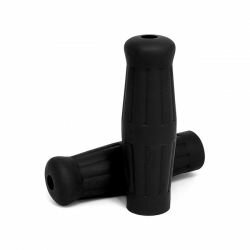 VINTAGE STYLE 1&quot; GRIPS BLACK