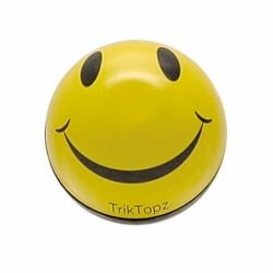 Ventieldopjes Smiley Geel