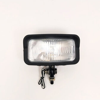 Koplamp | Square | Zwart| Helder| 60&#039;s Style