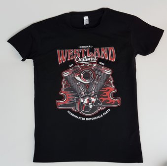 T-shirt | Westland Customs V-Twin