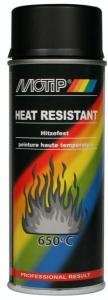 Motip Paint Heat Resistant Black 400ml