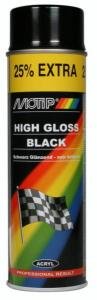 Motip Paint High Gloss Black 500ml