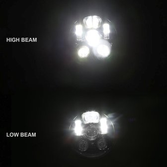 LED Insert | 5-3/4&quot; | Daymaker-Style | Black