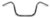 7/8 Inch (22mm) Universeel Stuur Apehanger 22cm Chroom