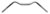 7/8 Inch (22mm) Universeel Stuur Classic Racer Chroom