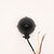 Koplamp | Rond| Zwart| Helder | 60's Style