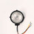 Koplamp | Rond| Zwart| Helder | 60's Style