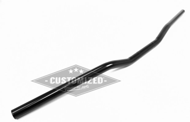 1 inch (25.4mm) Universal Handlebars Flat Cross Black