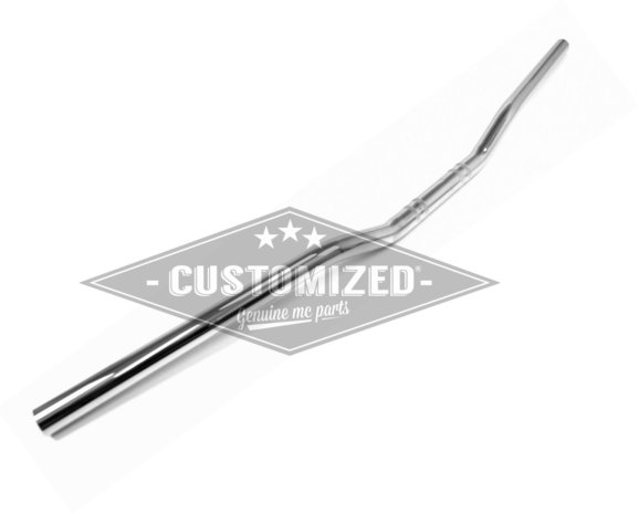 1 inch (25.4mm) Universal Handlebars Flat Cross Chrome