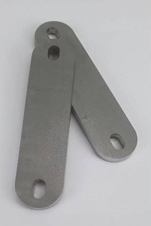 Flat Steel | 6mm | 100x25mm | Sleeve Holes 6,5mm