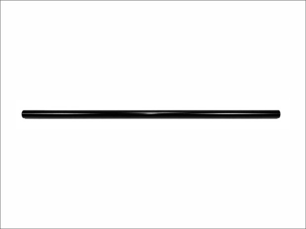 7/8 Inch (22mm) Universeel Stuur Straight Bar 80cm Zwart