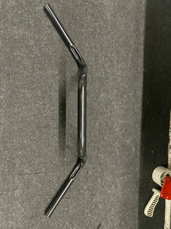 1 Inch (25,4mm) Lenker Universell Narrow Ape Hanger 22cm Schwarz