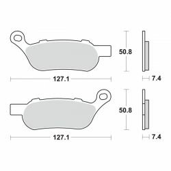 SBS, BRAKE PADS. Dyna