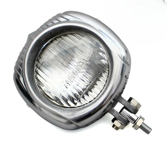Koplamp | Vintage | Aluminium| Helder | 60's Style