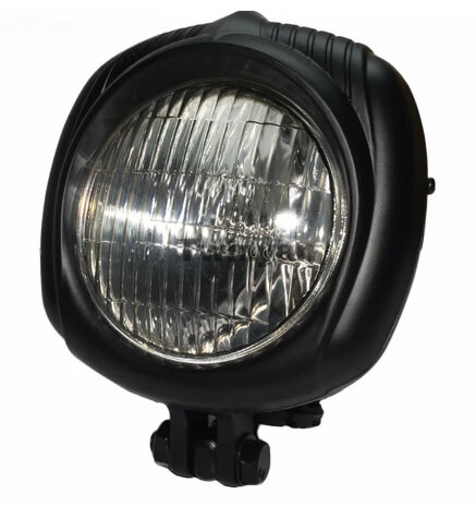 Koplamp | Vintage | Zwart| Helder | 60's Style