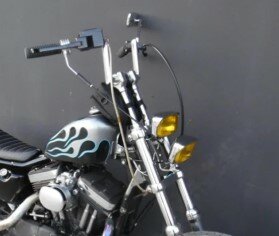 Koplampsteun voor dubbele koplamp H-D