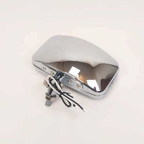 Koplamp | Square | Chroom | Helder | 60's Style