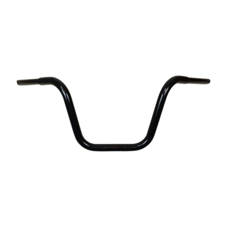 Guidon Ape Hanger universel de 11 pouces, pour &eacute;l&eacute;vateurs de 1-1/4 pouces, noir