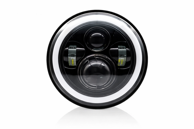 LED Koplampunit | 7" (178mm) | Daymaker | Ring