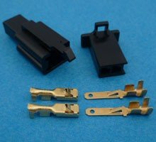 Stekker 2 polig (set van 2)