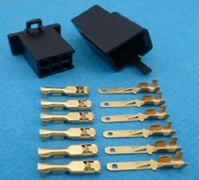 Stekker 6 polig (set van 2)