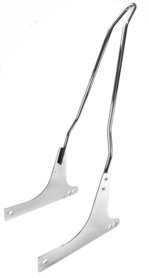 Sissybar compatible with Harley Davidson New Old School Narrow Chrome Plated