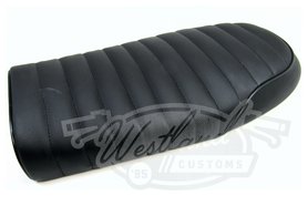 Zadel | Cafe Racer | Brat Style | Zwart