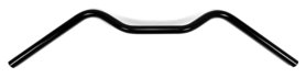 7/8 Inch (22mm) Universeel Stuur Classic Racer Zwart