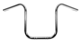 7/8 Inch (22mm) Universal Handlebars Narrow Ape Hanger 12 Inch Chrome