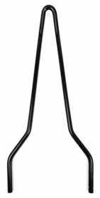 Sissybar compatible with Harley Davidson New Old School Extra Wide Black Coated
