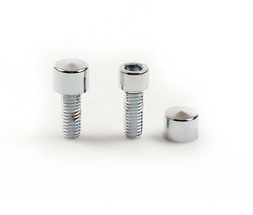 Afdekkapje verchroomd voor Inbus 3/16"