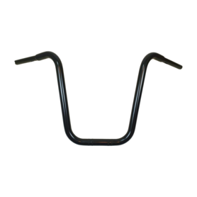 17 inch Universal Handlebar Ape Hanger for 1-1/4 inch Risers Black