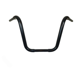 Lenker Ultra Ape 16 Zoll Schwarz kompatibel mit Harley Davidson mit 1-1/4 inch Riser