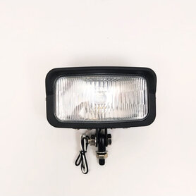 Koplamp | Square | Zwart| Helder| 60's Style