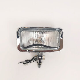 Koplamp | Square | Chroom | Helder | 60's Style