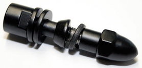 Spiegel Adaptor | Harley-Davidson M10x1,25 | Zwart